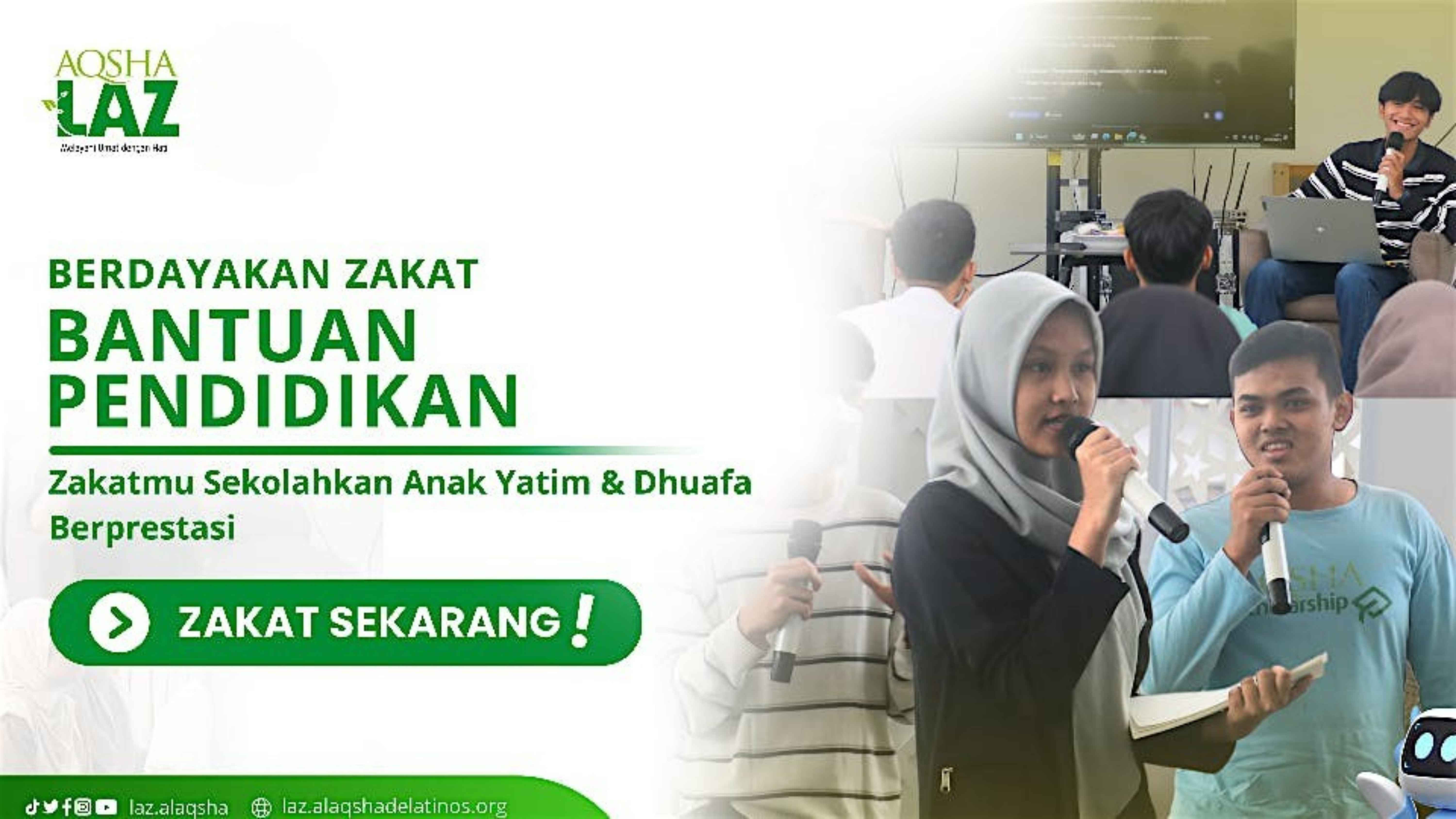 Zakatmu Sekolahkan Anak Yatim & Dhuafa Berprestasi